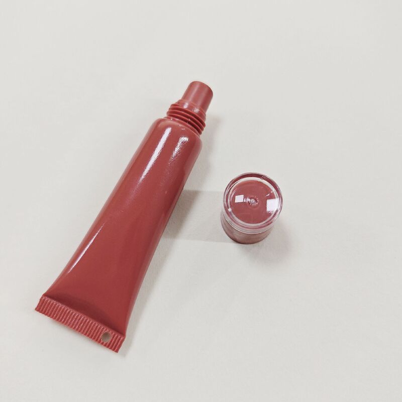 リップグロス用チューブ 8ml/15ml ピンク色 在庫あり 穴あき チェーン付き ペンダント付き 化粧品容器 アイクリームサンプル|undefined