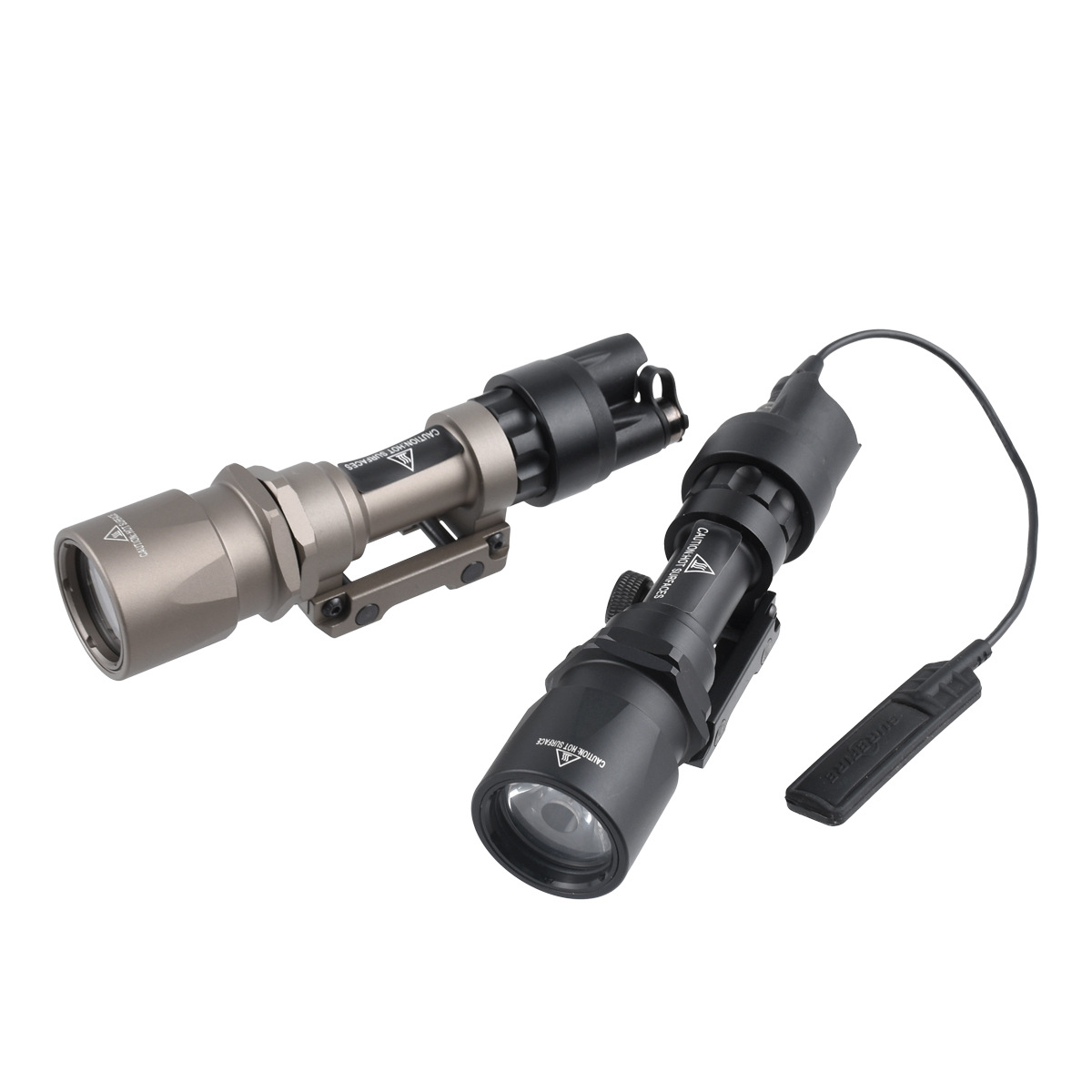 M951 linterna de casco táctico iluminación LED de 20mm guía de línea de cola de ratón linterna de aleación de aluminio