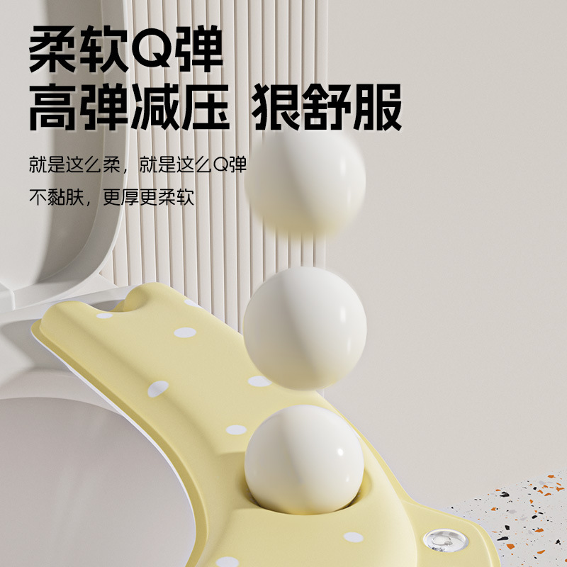 Cojín de inodoro universal tipo adhesivo con asiento de inodoro 2025 nuevo tipo de cojín impermeable de aroma sin lavado