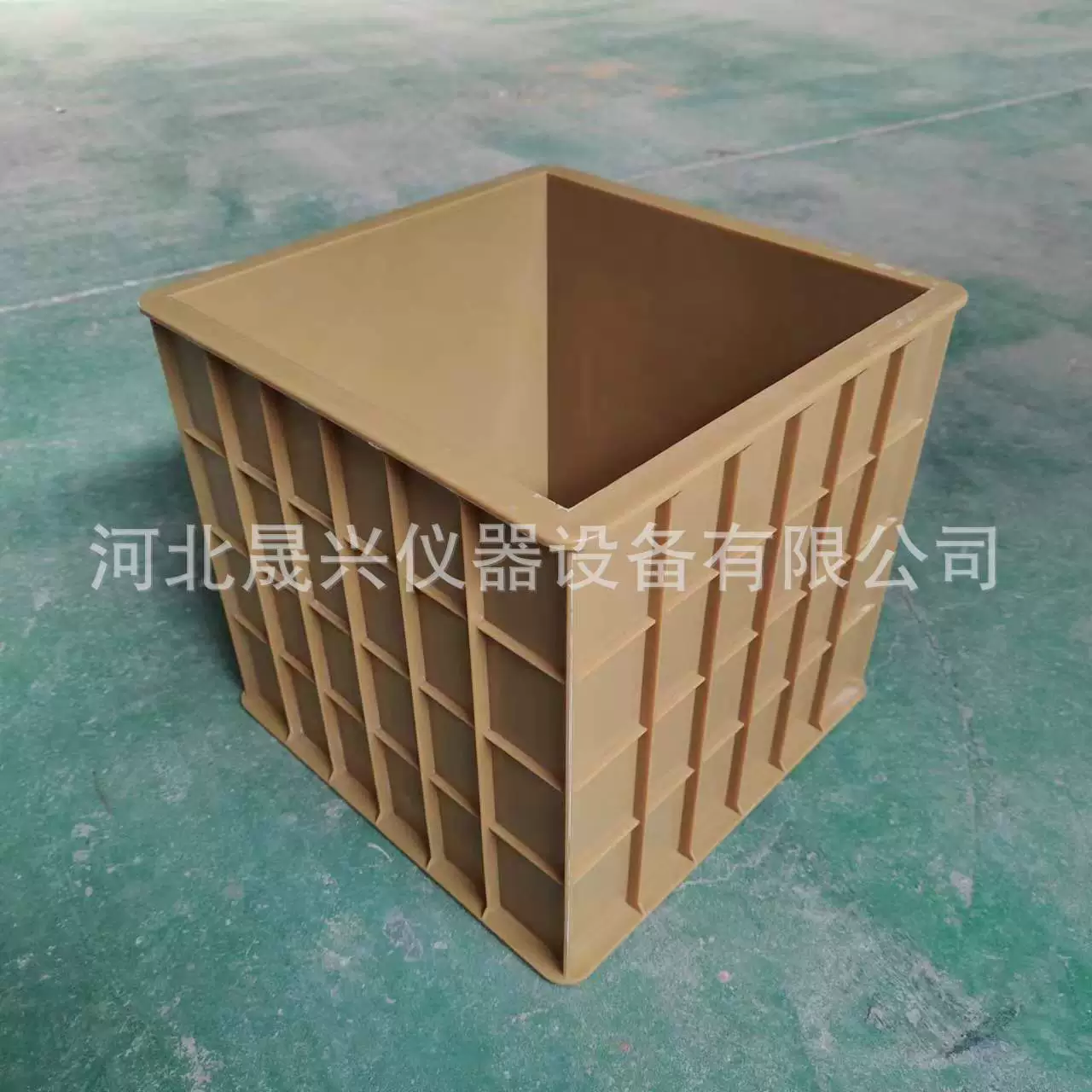 300*300*300mm утолщение пластиковый бетон противотпрессованный испытательный пресс-формы бетон производитель поставки