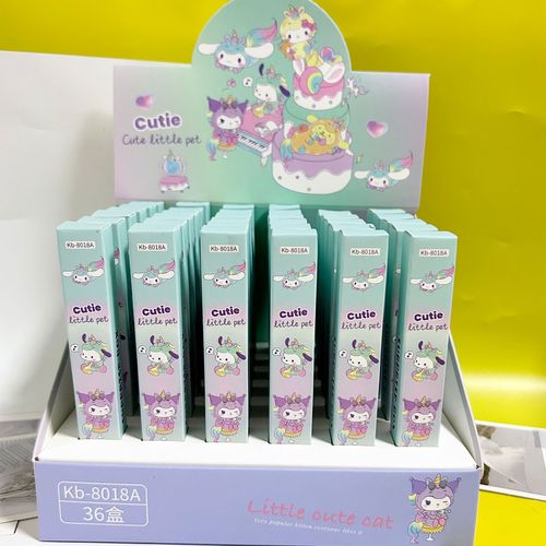 Sanrio blind box gel pen Kuromi Melody student stationery press water pen signature pen exam pen