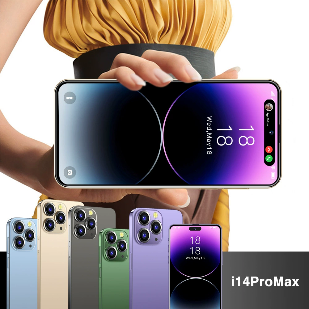 Гибкая капсула, умные часы, мобильный телефон, intel core i14, 14promax, (торговля через границу), 4G, новая коллекция, 6,5 дюйма, Android