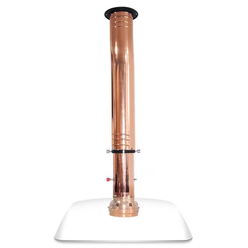 Asado coreano tubo de escape telescópico tubo de escape de acero inoxidable grueso tubo duro equipo de escape de aire de vidrio campana de escape de humo de barbacoa comercial