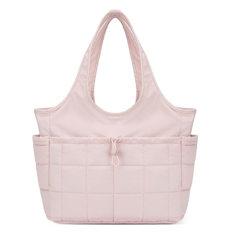 Amazon 新しいトートバッグ女性キルティングショルダーバッグ軽量ふわふわハンドバッグラップトップコンパートメント付き|undefined