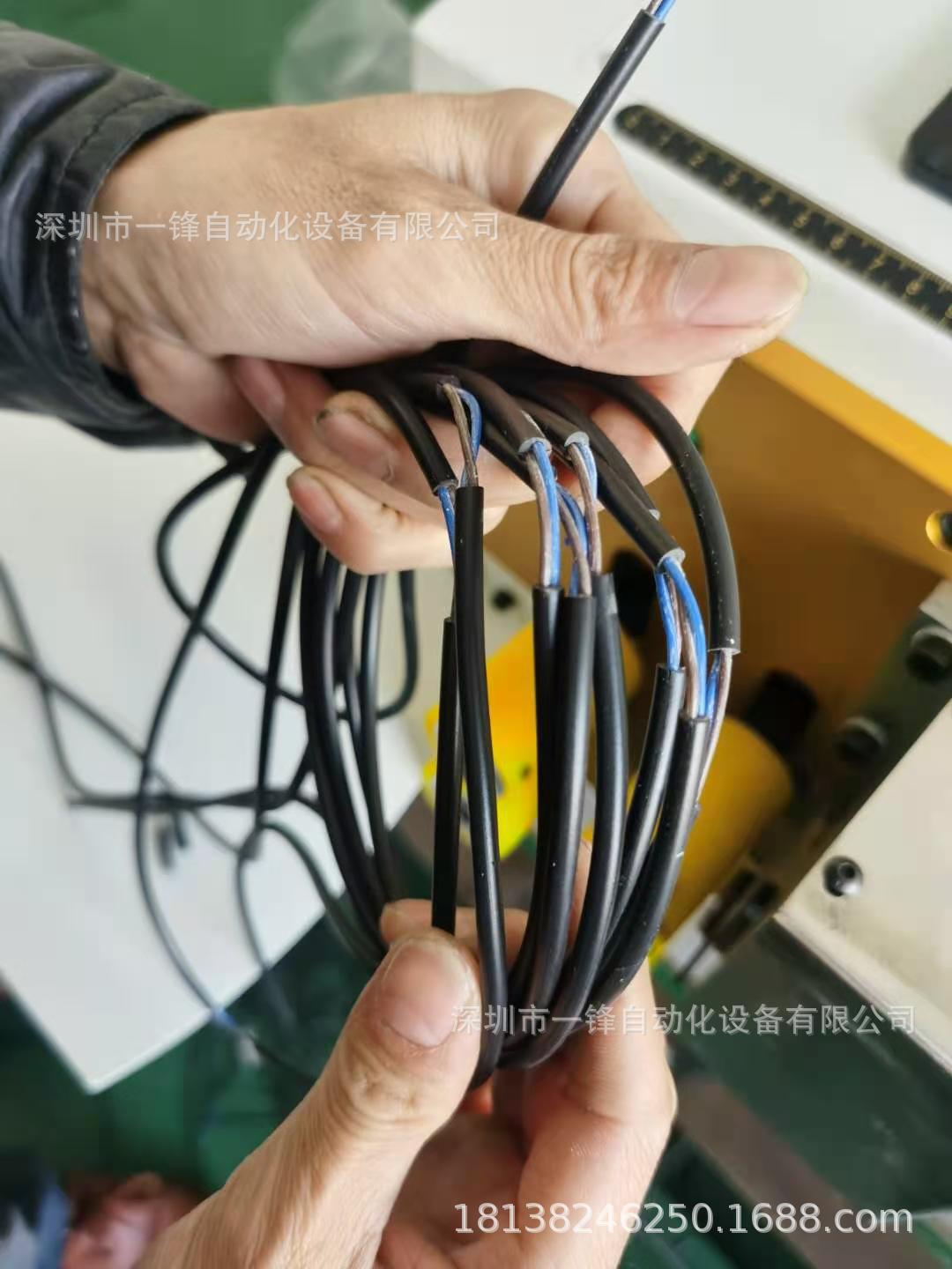 气动半自动/全自动中间剥口机电源线电缆线中间脱皮机 中剥机