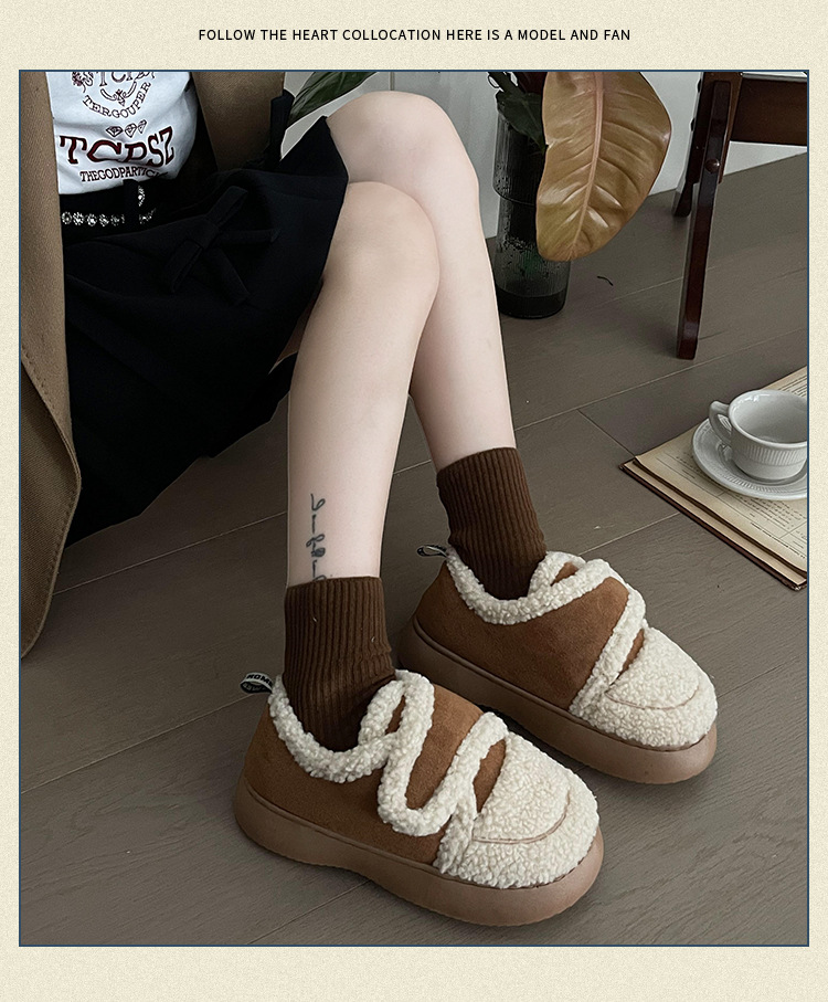 Women Velvet Open-Toe Summer Spring Bedroom Outdoor Cushioned Thermal Machine Washable Slippers Indoor Shoes_voghion.com