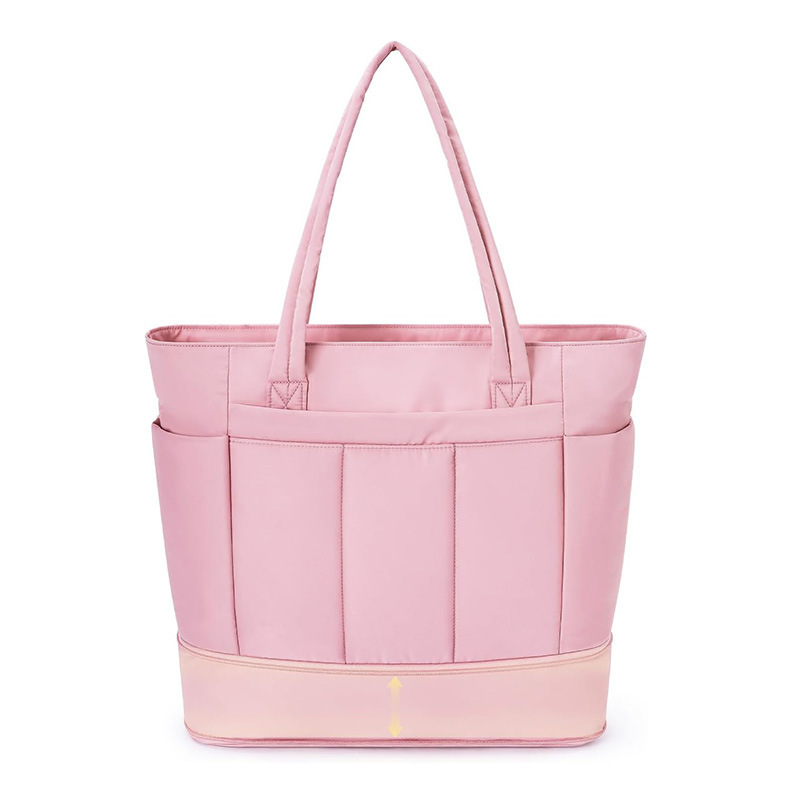 Amazon nueva bolsa de mano expandible de gran capacidad bolsa de yoga bolsa de viaje bolsa de hombro portátil ligera