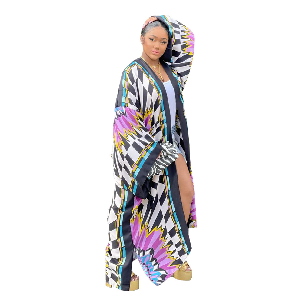 Women's Streetwear Printing Printing Pullovers Coat Trench Coat display picture 34