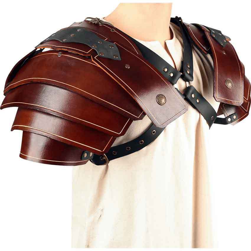 Cross-border 23 Amazon Medieval Knight Retro Leather Armor COSPLAY Stage Props Warrior Armor