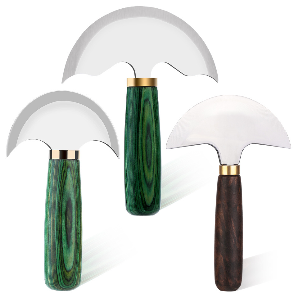 半圆裁皮刀手工DIY皮革开料刀削皮刀瑞典高速钢皮雕工具削薄圆刀