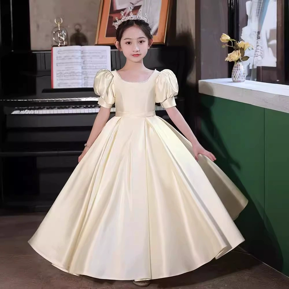 Детский летний мини- princess costume, skirt, piano performance costume, tutu skirt