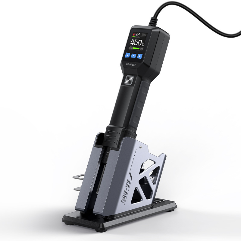 FNIRSI 高温ホットエアガン 550 ワットハンドヘルドポータブル小型はんだ除去ステーションミニ携帯電話修理ハイパワー|undefined