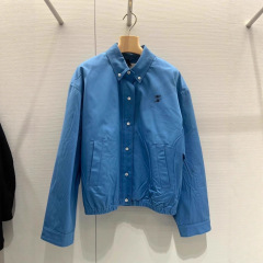 毒家版本现货高品质MU家新款25SS府绸质感束腰夹克时尚百搭情侣款