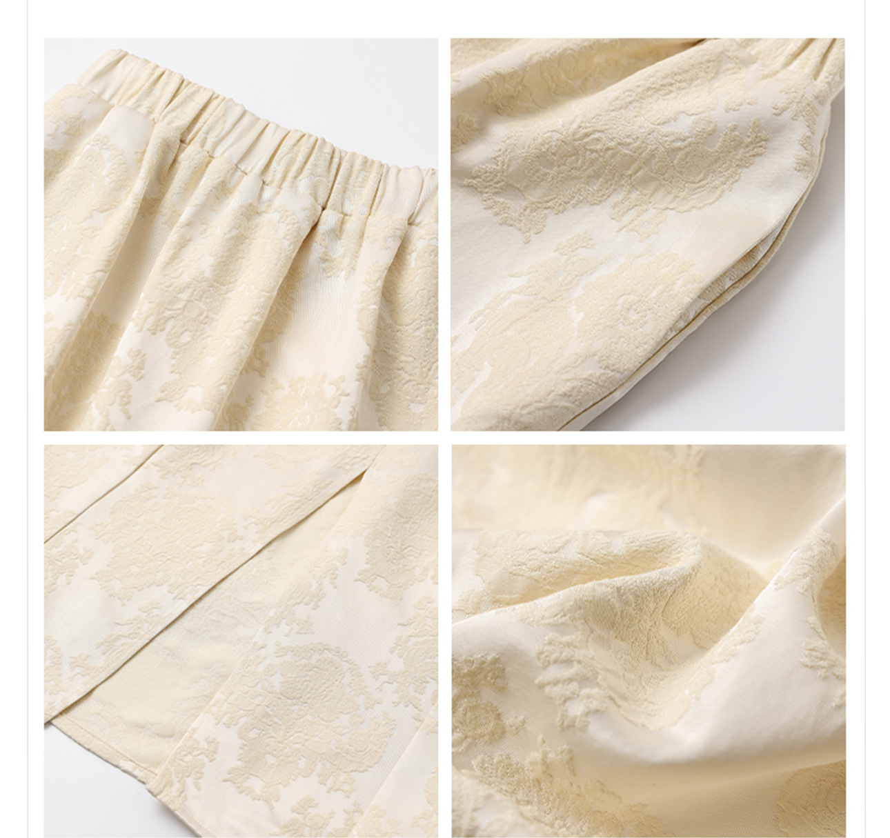 Bộ áo chân váy phong cách Trung Quốc mùa xuân hè chất liệu rayon rộng rãi — Áo, Váy nửa chi tiết 22