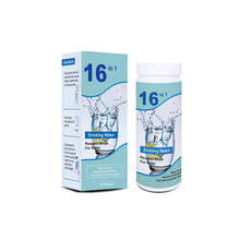 饮用水检测16合1家庭水质快速测试pH铅汞铜铁溴铬氟亚硝酸盐硬度