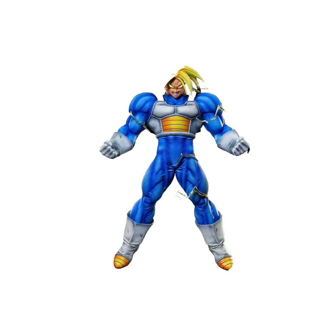 드래곤 볼 블라인드 박스 손으로 만든 슈퍼 세 화이트 신 WUKONG VEGETA TRANKS GITA 애니메이션 장식품 장난감