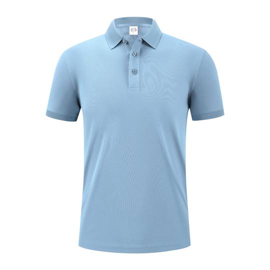 Polo shirt custom lapel T-shirt tooling men and women with short sleeve overalls cultural shirt printing embroidery wholesale