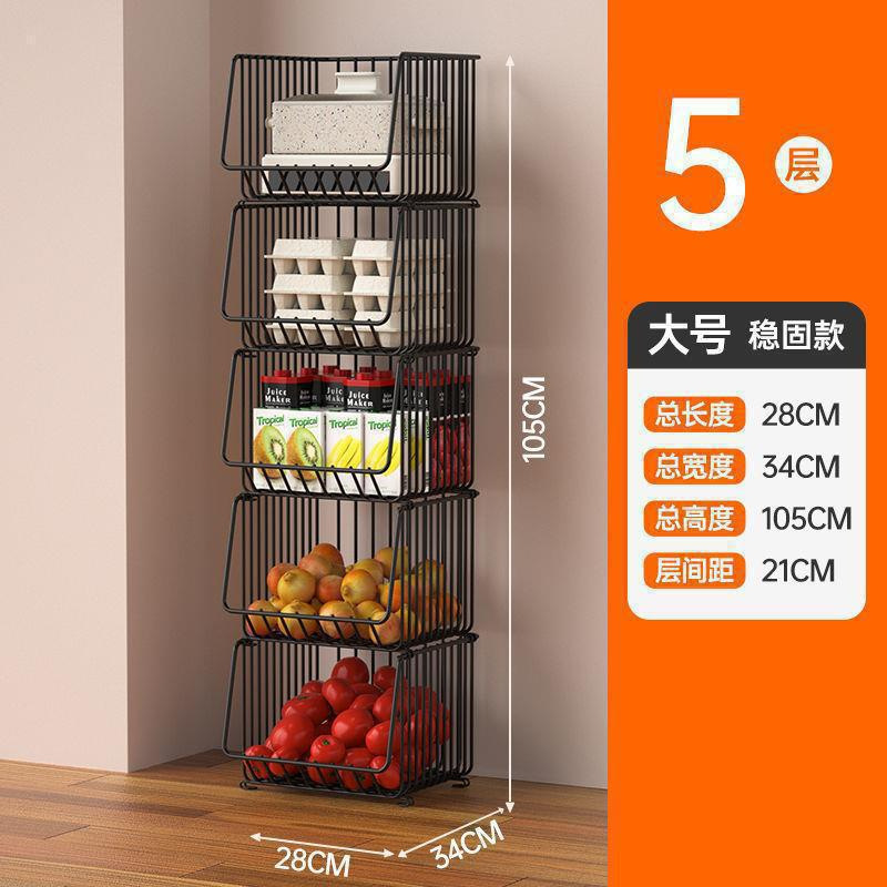 客厅零食柜带门旋转小推车置物架玩具柜家用厨房落地多功能收纳柜|undefined