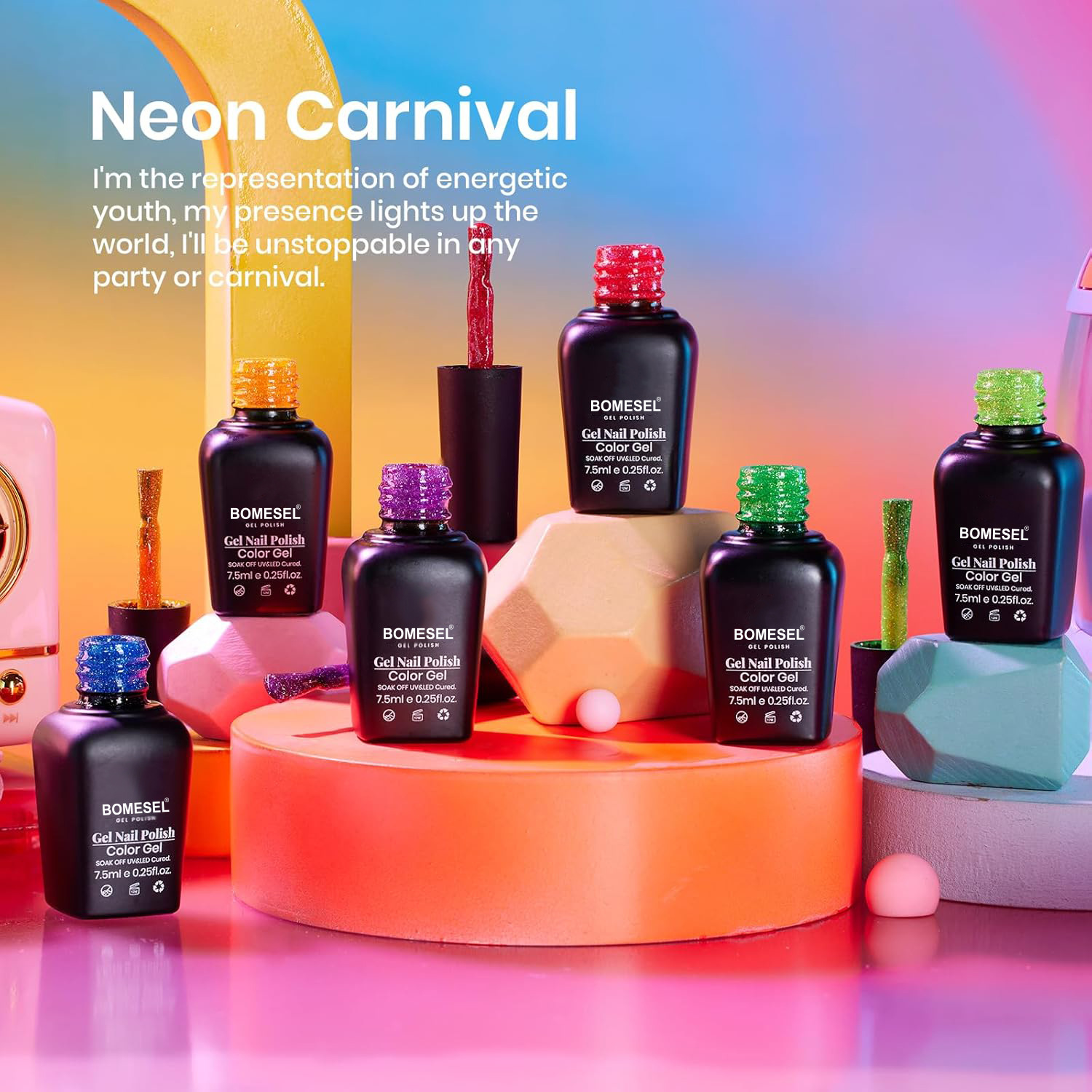 Otoño y invierno oscuros pegamento de vinilo rosa púrpura rojo pegamento UV transfronterizo explosión de comercio exterior puede ser agente