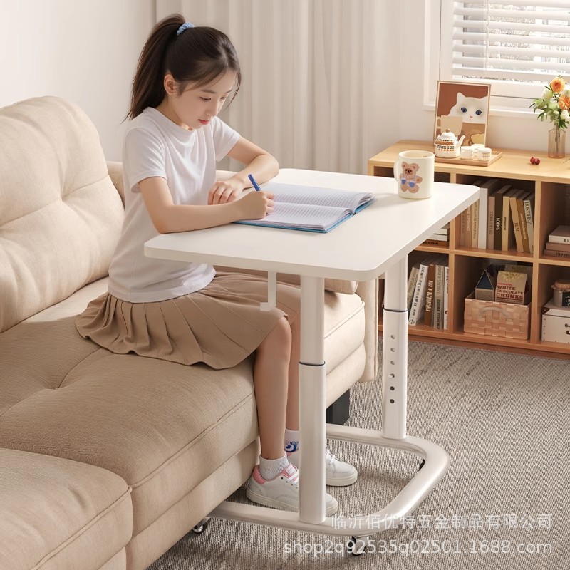 Movable lifting table bedside table living room sofa side table bed…