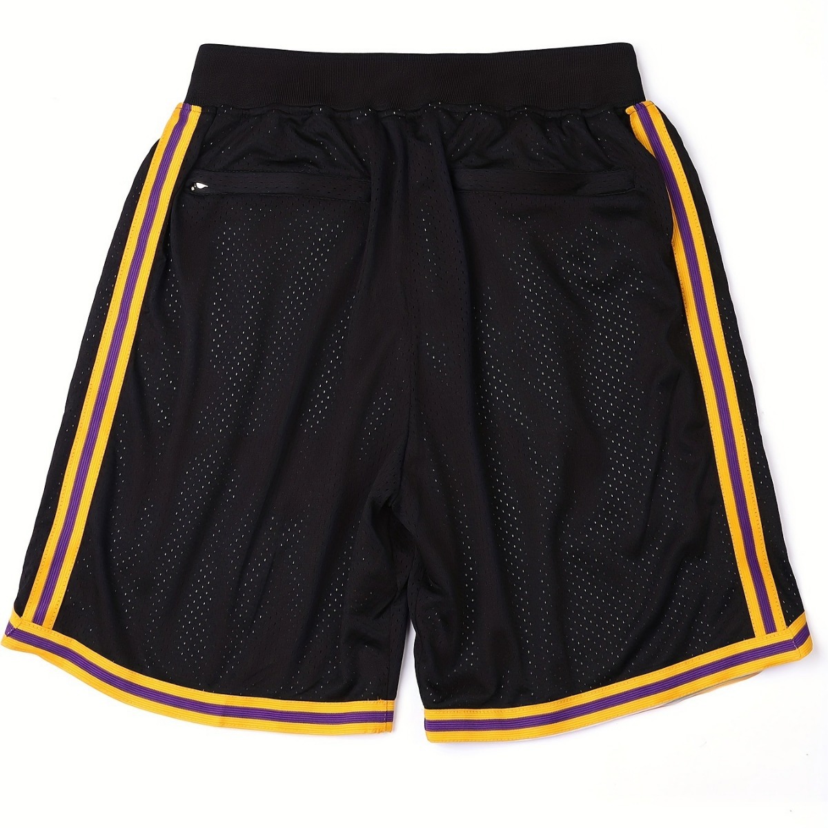 Basketbalshort voor heren, sneldrogende honkbalsportzak van polyester met vogeloog, basketbalbroek_voghion.com
