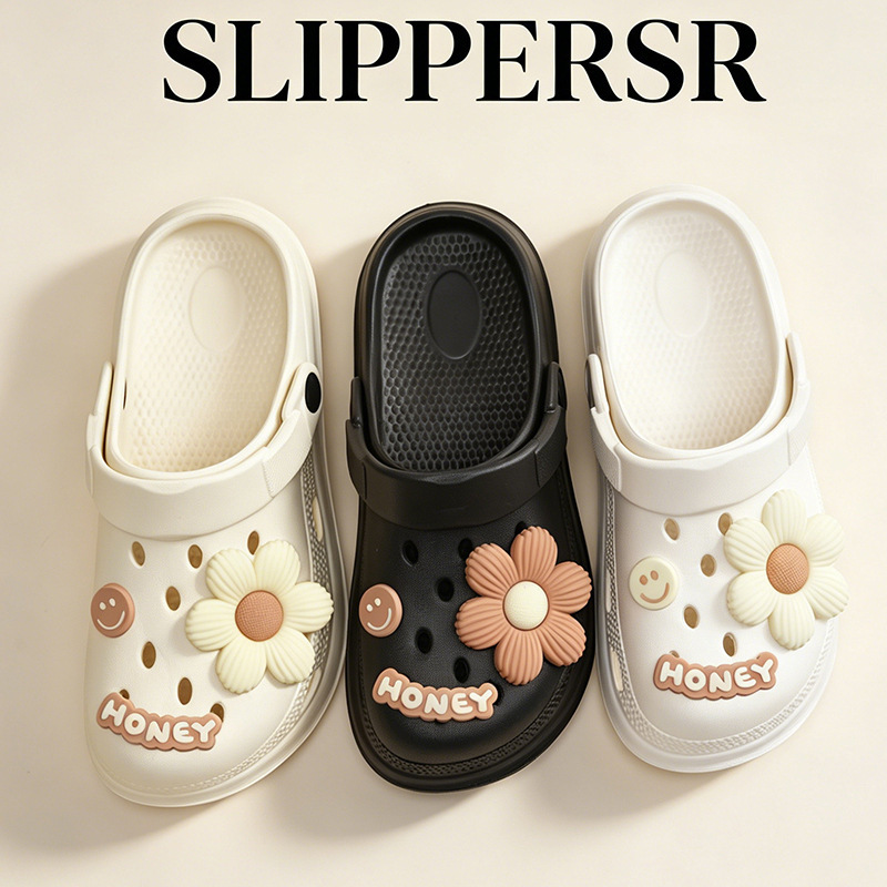 Slippers Beach Couple Anti-Slip Summer Women's Eva2025 Women's Outerwear Hot Selling Croc Shoes Sandals Thick Soled Slippers Slippers Beach Couple Anti-Slip Summer Women's Eva2025 Women's Outerwear Hot Selling Croc Shoes Sandals Thick Soled Slippers