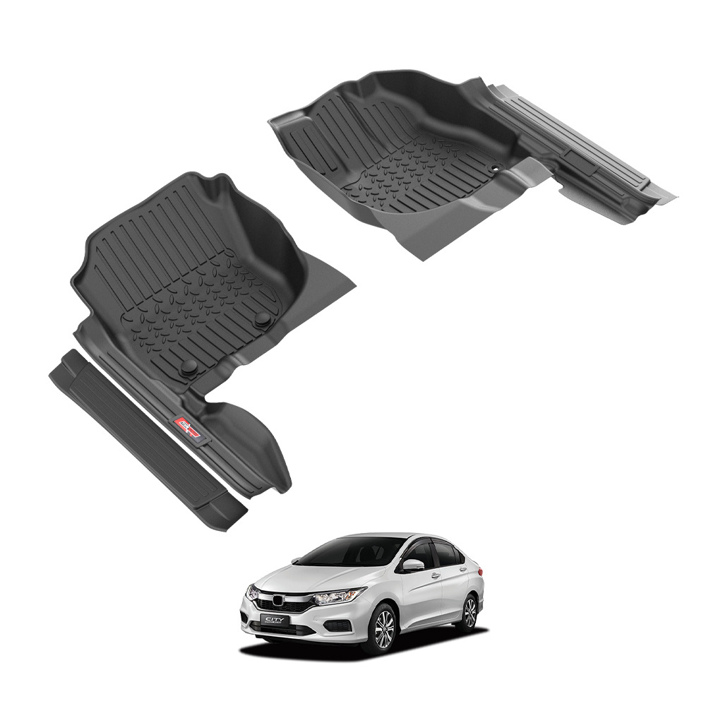 TXR Adecuado para alfombrillas para automóviles Fengfan Honda City Tpe Floor Mats alfombrillas para automóviles Mat