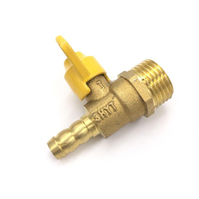 外牙内牙燃气单嘴球阀 DN15煤气天然气开关 内外丝单嘴铜阀门