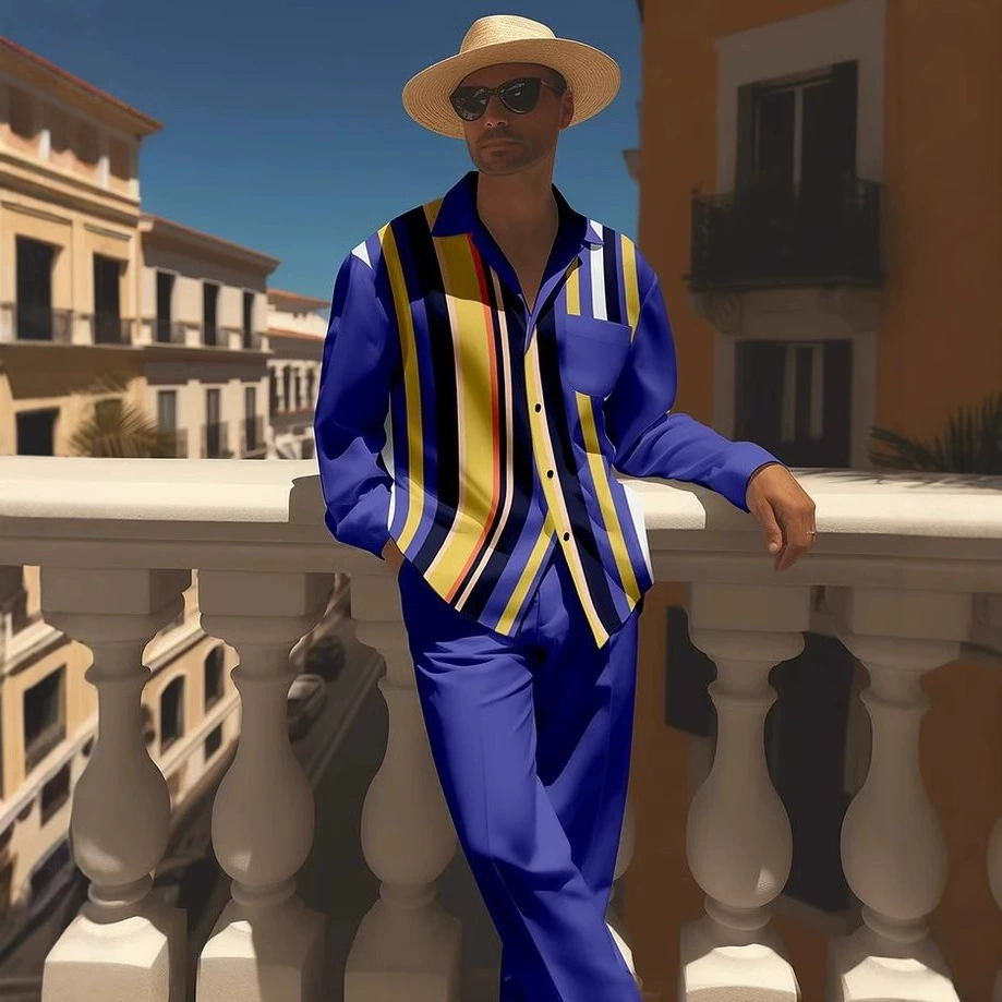 Европейская и американская внешняя торговля 2025 новый мужской повседневный тренд