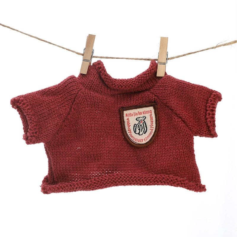 Plush bear clothes — changeable sweatshirts & sweaters for 20–50 cm bears, assorted designs