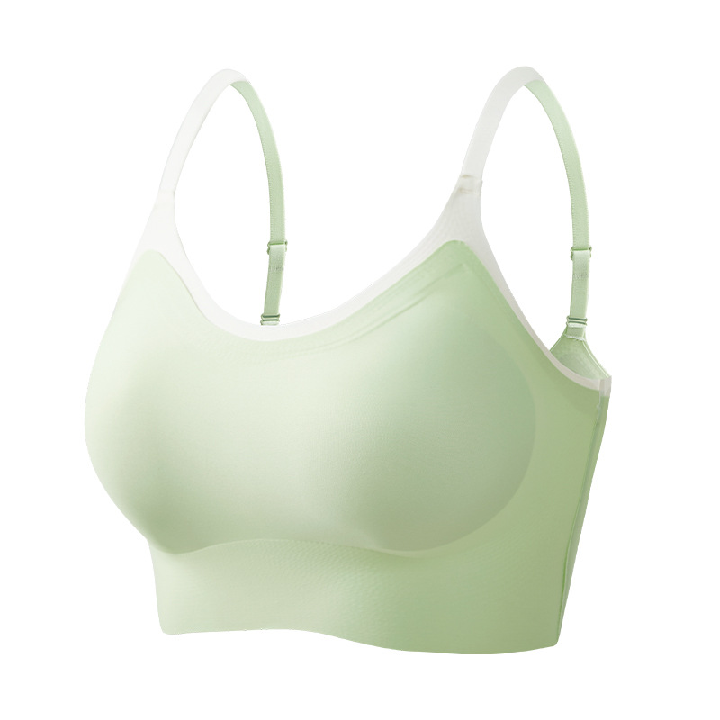 Una sola chaleco deportivo mujer antichoque running yoga ropa especial ajustable con cojín de pecho ropa de fitness bra