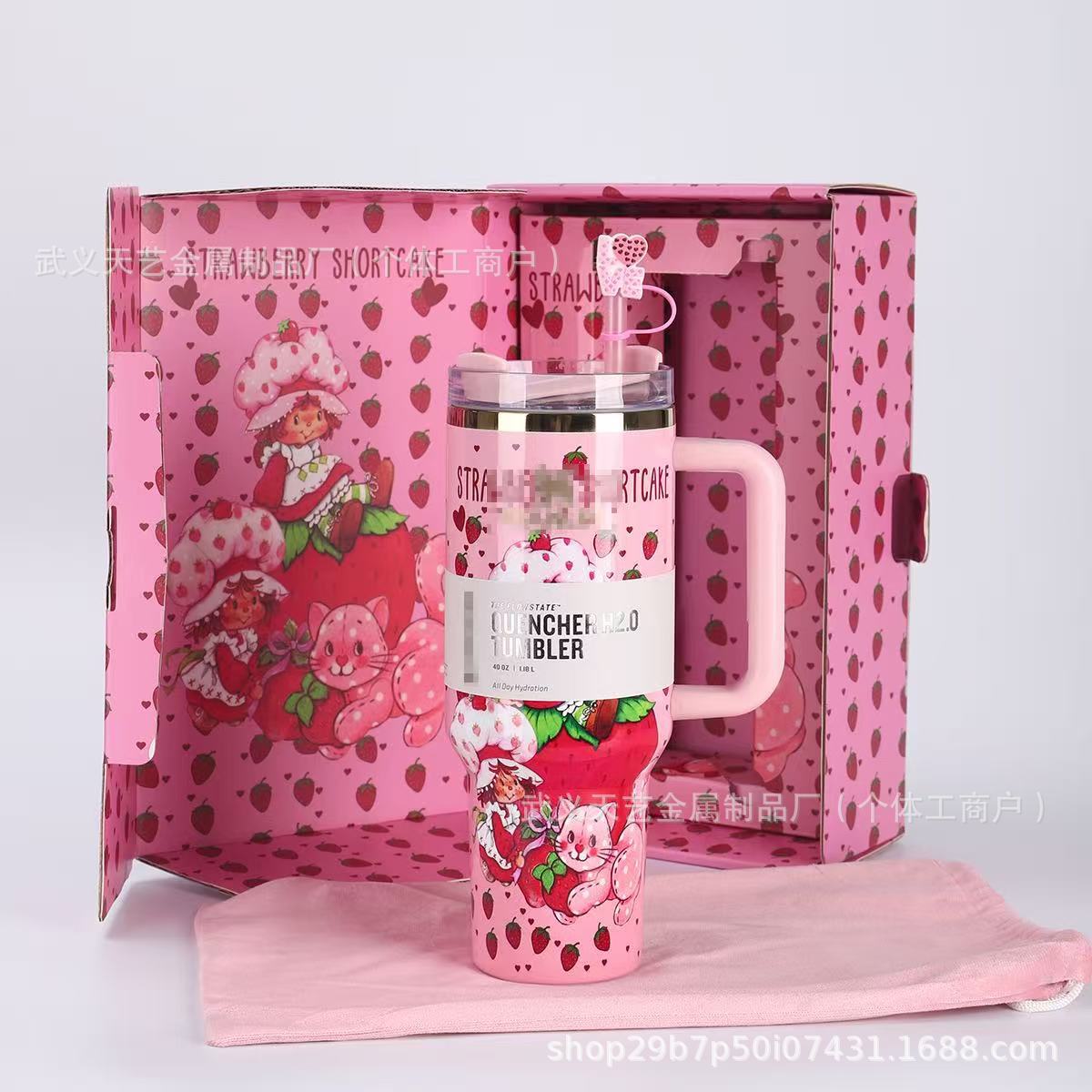 Inventario transfronterizo Stanley 2 generación de 40oz taza de hielo 304 taza de acero inoxidable de paja de alta capacidad de moda taza de aislamiento térmico