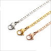 Fashionable brass necklace, suitable for import, 2021 years, European style, 750 sample gold