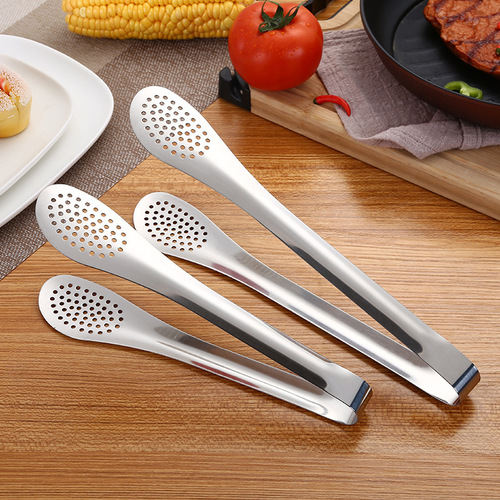 Stainless steel food food clip bread dessert clip barbecue clip buffet salad clip ice clip spicy hotpot clip