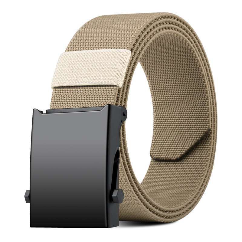 Black buckle khaki
