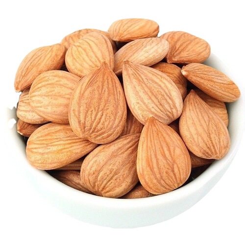 Wholesale Xinjiang almonds naturally dried original large almonds unsmoked original color sweet almond nuts snacks for pregnant women