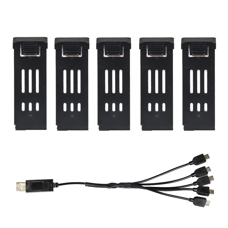 E88 E58 E99 K3 MINI4 S5S S1S KS11 drone battery one-to-five charging multi-charging line