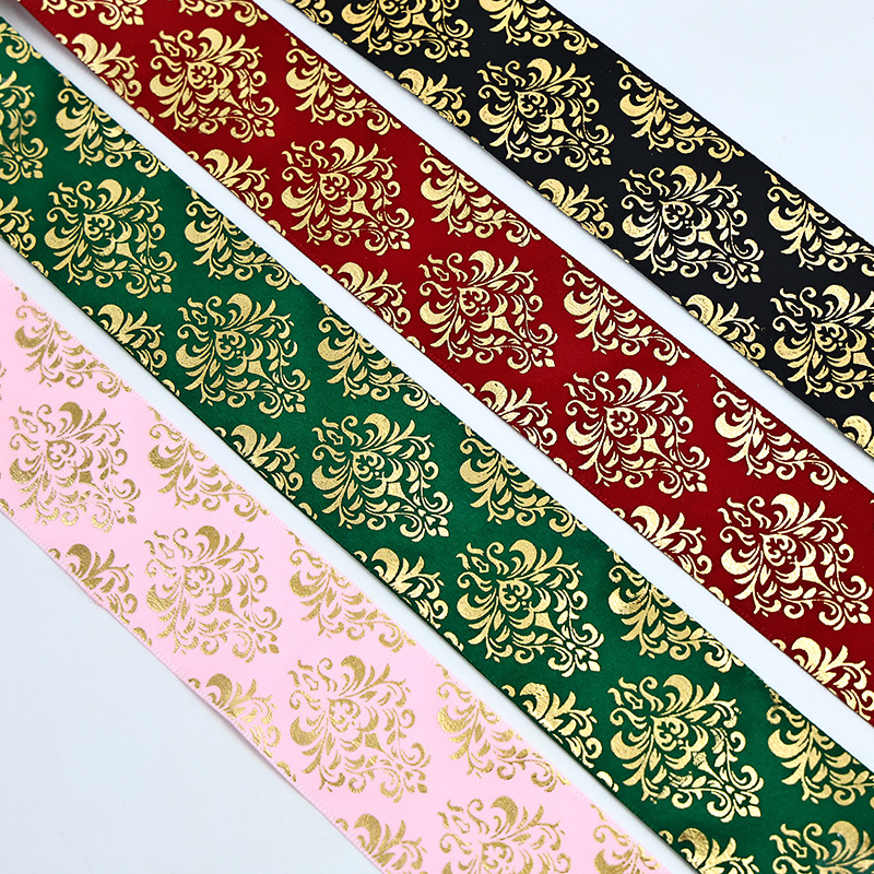 4cm rodando estampado cinta regalos de cumpleaños flores regalos de embalaje cinta cinta cinta se puede personalizar