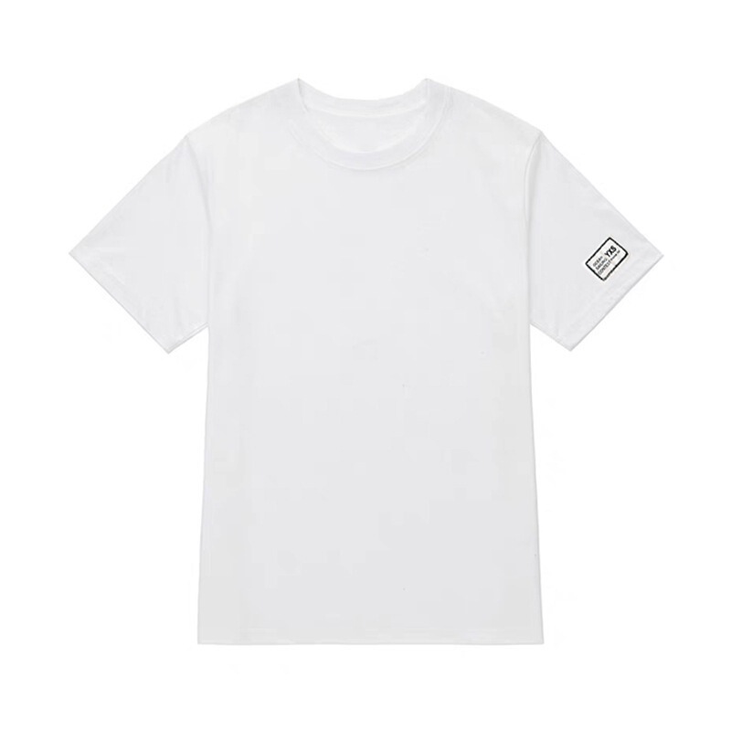 春夏季穿搭短袖T恤衣服女春夏季新款设计感贴标袖口百搭上衣|undefined