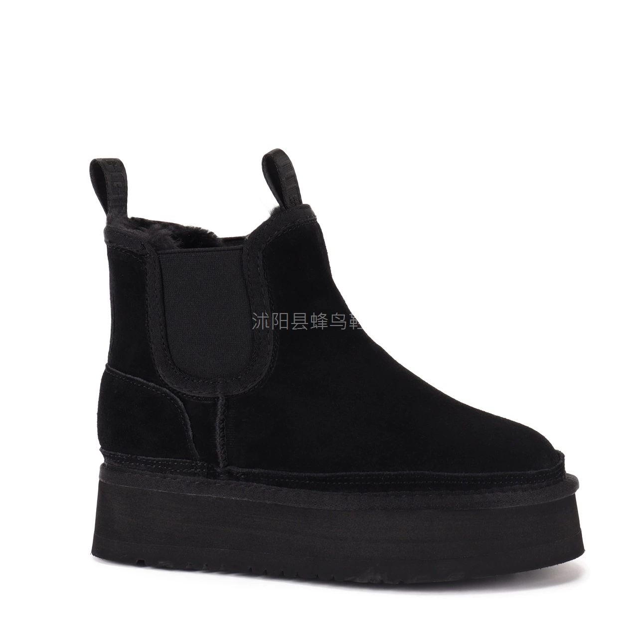 Ботинки Chelsea Snow Women's Snow Shoes Winter Shoes Women's Cotton Boots Women's Shoes Women's Boots TUGGY Толстая подошва ΤUGGΥ