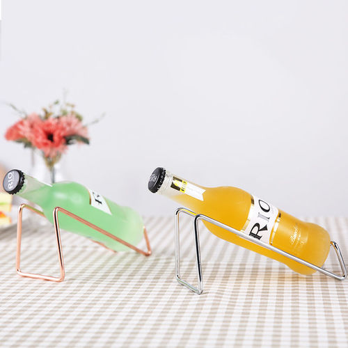Direct selling creative metal electroplating wine rack household supplies wine glass rack wine European style pendulum