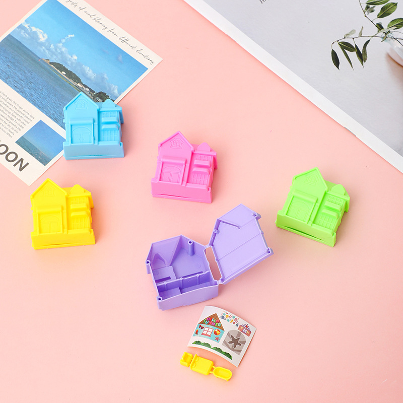 Mini villa DIY juego de la casa pequeña casa transfronteriza caramelo gashapon rompecabezas para niños pequeños regalos al por mayor