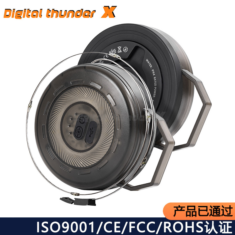 Cinta métrica transfronteriza para exteriores Luces de campamento Luces de ambiente Luces de techo de cadena Luces led con batería de larga duración Luces de campamento con luces al aire libre