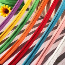 子母带滚边绳家纺抱枕窗帘嵌条校服侧边牙子条包边条裤边出芽条