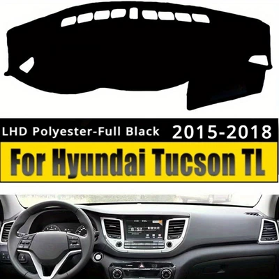 Customized Dashboard Mat for Hyundai Tucson 2015-2018, Anti-Glare Mat, Car Dashboard Mat