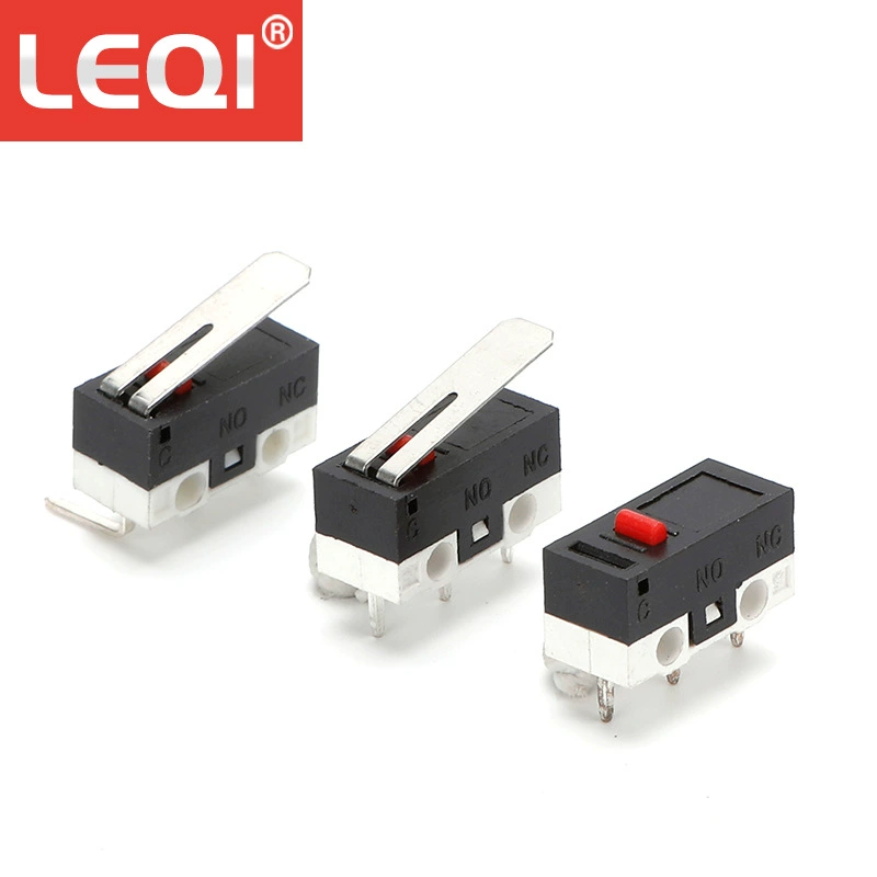 Микропереключатель для мыши, маленькая ручка переключателя, длинный контакт 13 мм, микропереключатель KW10