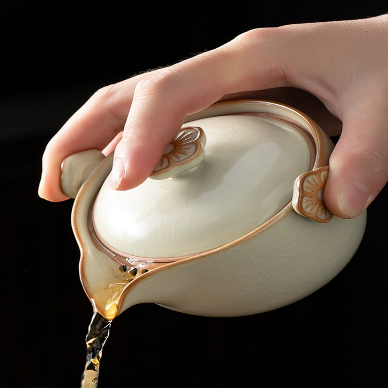 Teapot, ceramic grabber for home use, small tea set