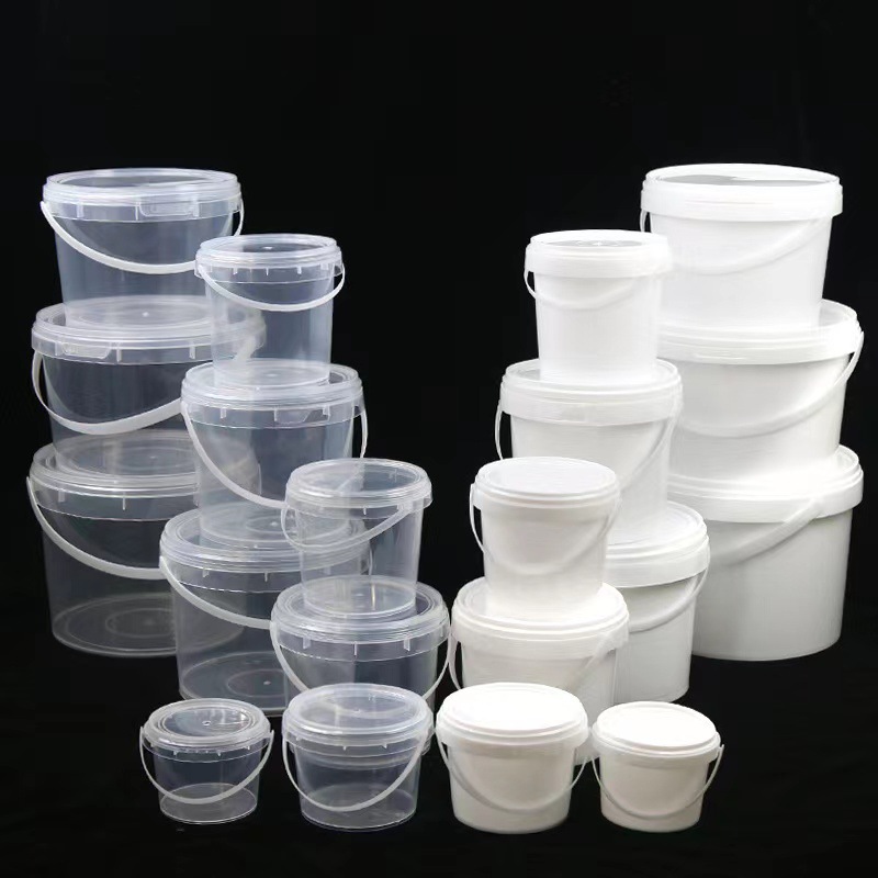 Factory wholesale transparent translucent storage box PP material hand -raised plastic storage box volume