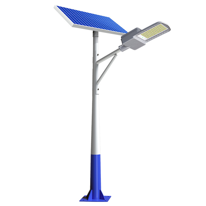 Luz de calle solar para exteriores, luz de jardín, iluminación LED para el hogar, luz de carretera de ingeniería rural de alta potencia