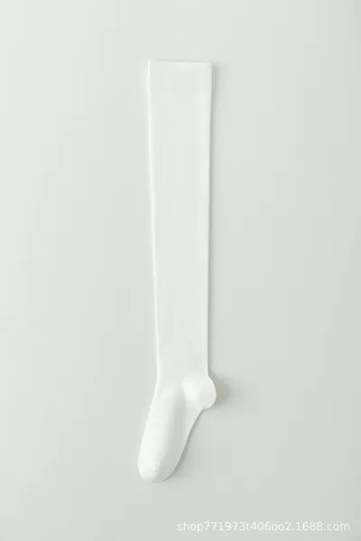 [Over-the-knee socks-54cm-Original white (milk white)]